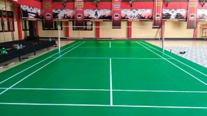 Jasa Pembuatan Lapangan Badminton / Bulu Tangkis Outdoor Indoor