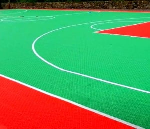 interlock lapangan basket outdoor