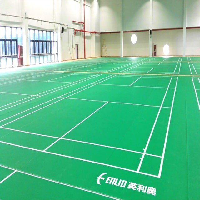 jual karpet vinyl lapangan badminton enlio