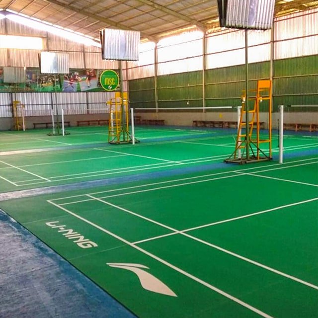 jual karpet vinyl lapangan badminton lining