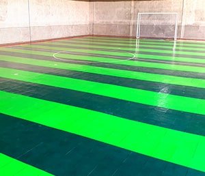 lapangan futsal interlock