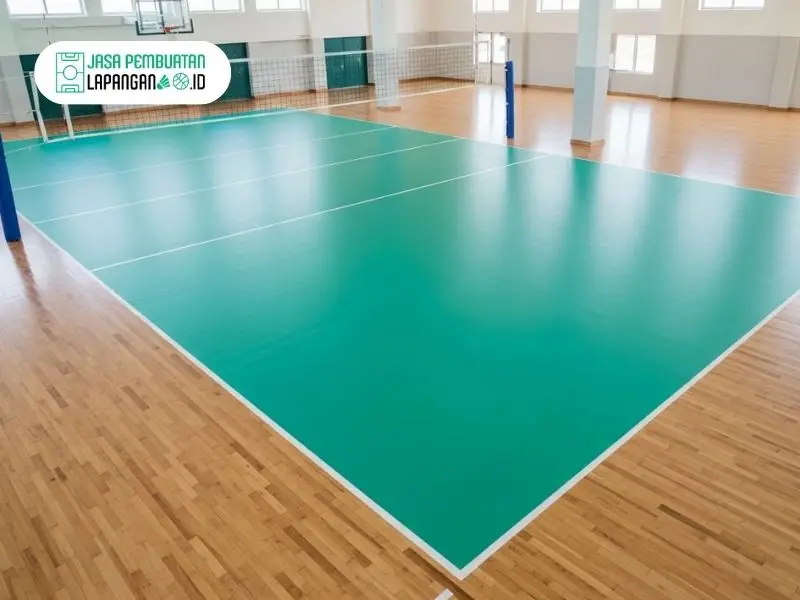 lapangan voli vinyl