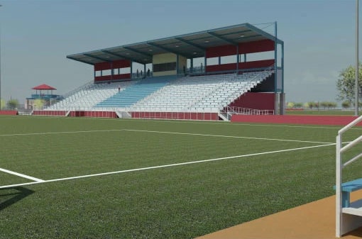 desain stadion mini
