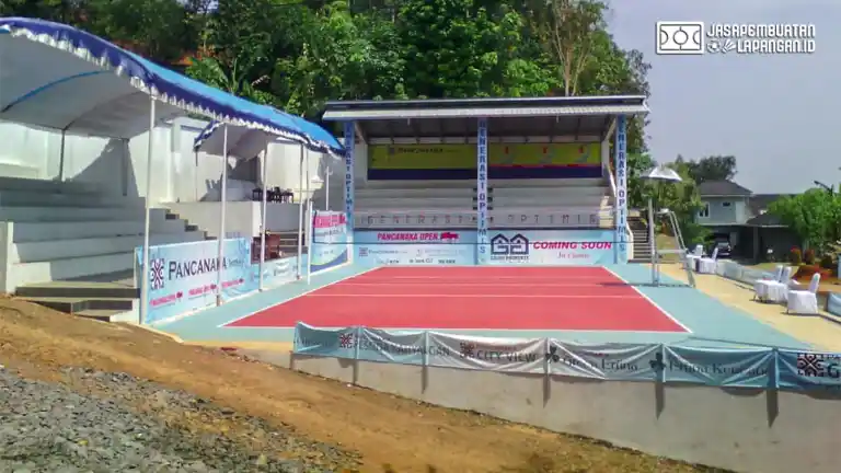 cat lapangan volli outdoor