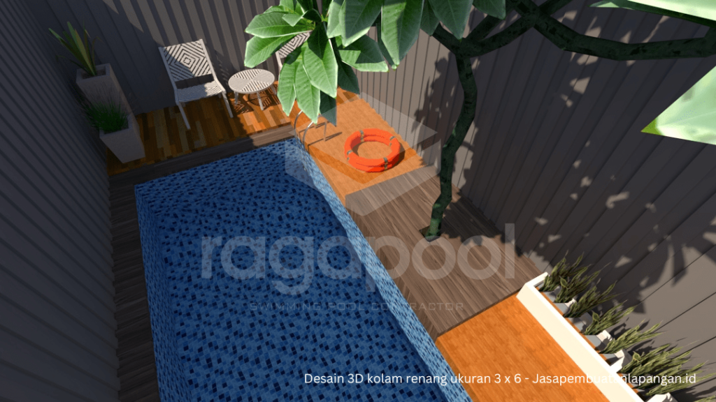 Desain Kolam Renang 3x6 Meter & Estimasi Biaya Pembuatannya 5 Desain Kolam Renang 3x6 Meter & Estimasi Biaya Pembuatannya