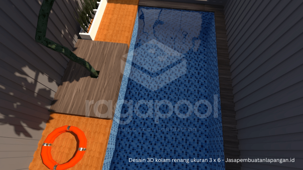 Desain Kolam Renang 3x6 Meter & Estimasi Biaya Pembuatannya 1 Desain Kolam Renang 3x6 Meter & Estimasi Biaya Pembuatannya
