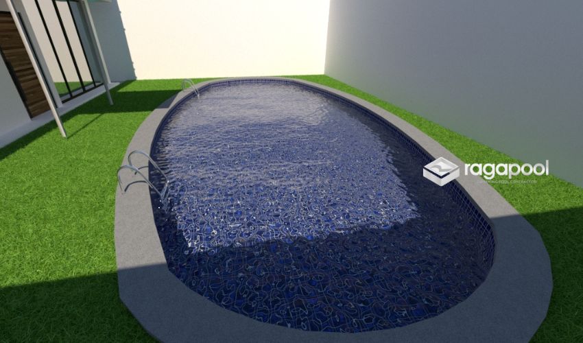 Contoh Desain Kolam Renang Ukuran 3 x 10 Meter