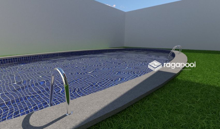 Contoh Desain Kolam Renang 3 x 10 Meter