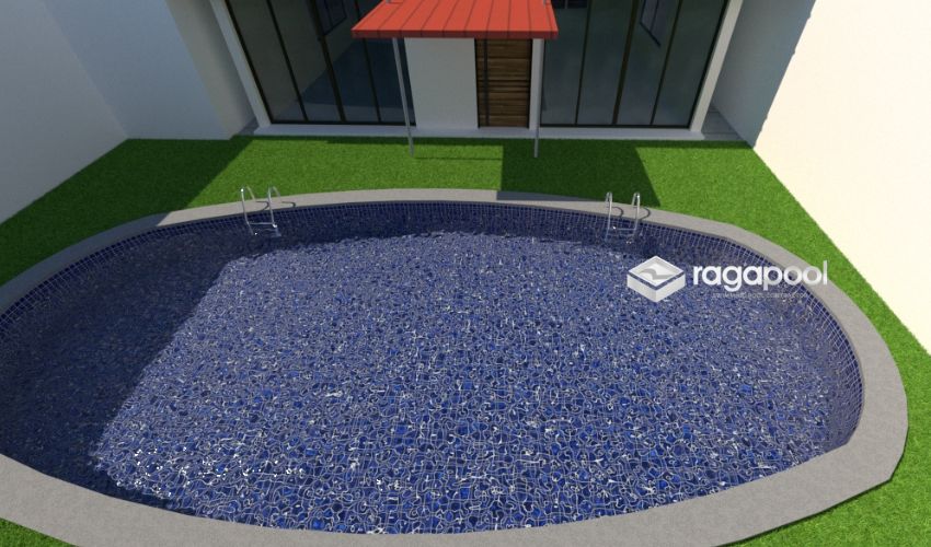 Contoh Desain Kolam Renang Ukuran 3x10 Meter