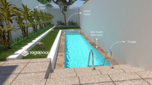 Contoh Desain Kolam Renang Ukuran 2 x 5 Meter