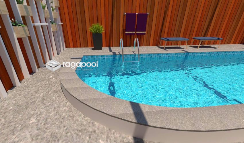 Contoh Desain dan Biaya Pembuatan Kolam Renang Ukuran 3x7 Meter 2 kolam renang ukuran 3x7 meter