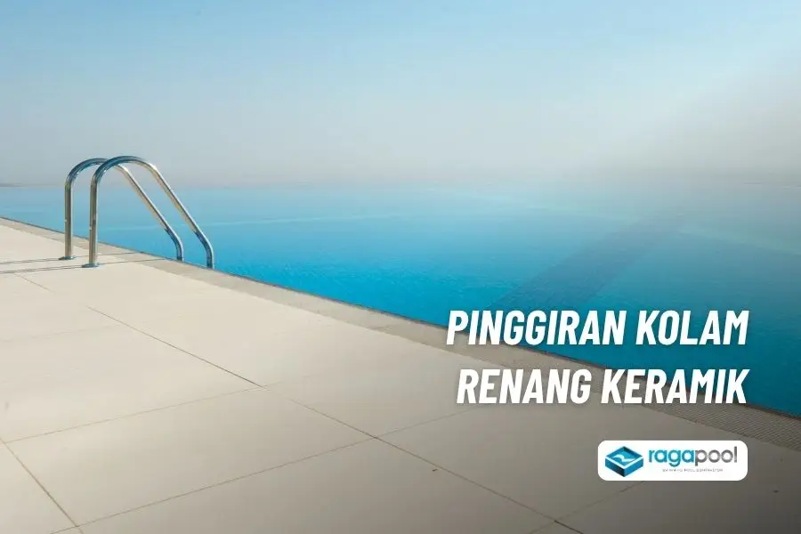 keramik pinggiran kolam renang