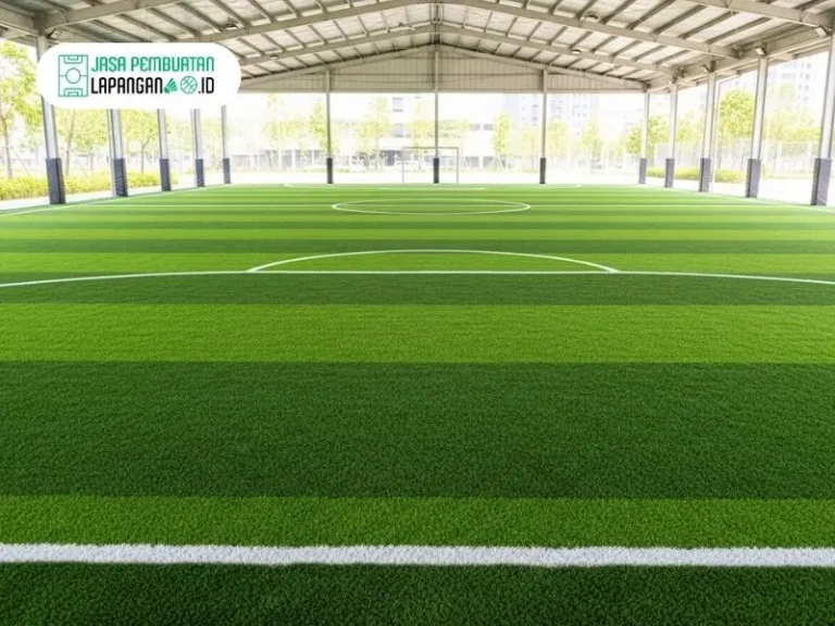 lapangan futsal rumput sintetis