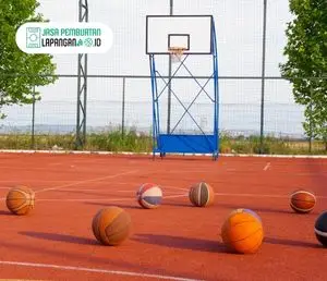 Kontraktor Lapangan Basket Berstandart Internasional - PT RGM 14 flexy pave lapangan basket