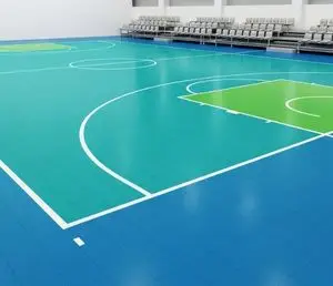 Kontraktor Lapangan Basket Berstandart Internasional - PT RGM 5 interlock lapanga basket