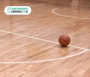 Kontraktor Lapangan Basket Berstandart Internasional - PT RGM 4 karpet vinyl lapangan basket