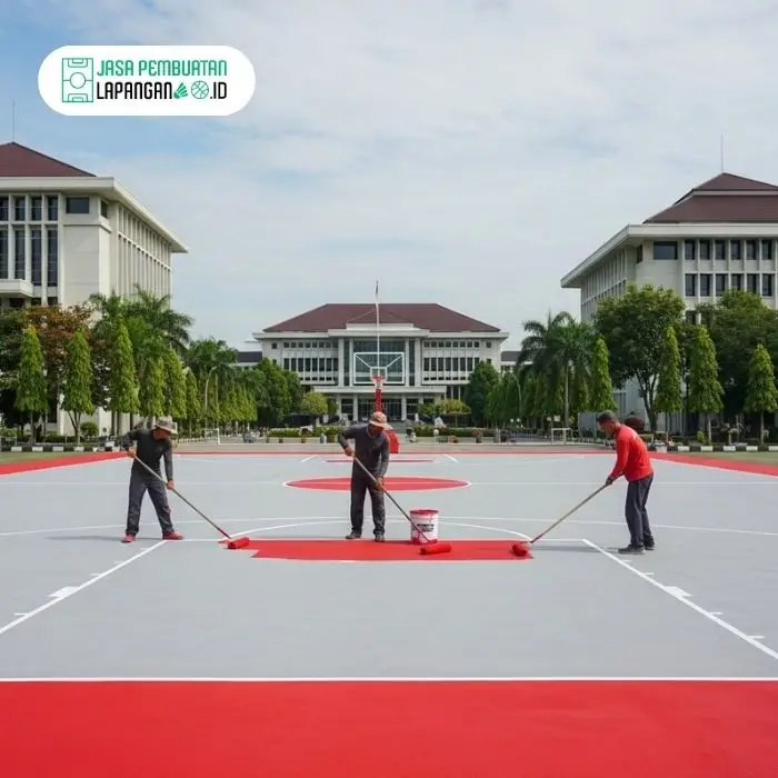 kontraktor lapangan basket