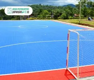 lapangan futsal lantai interlock