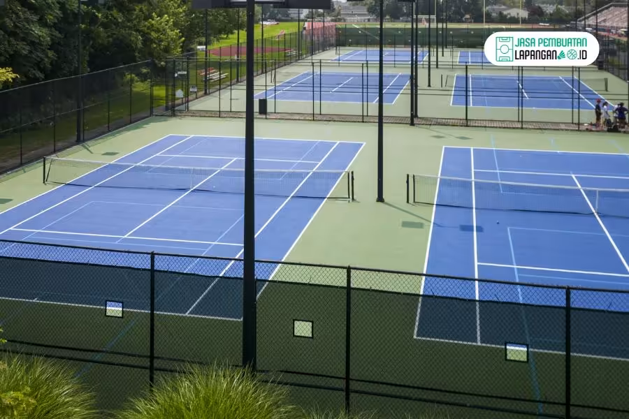 Standar Pagar Lapangan Tenis: Ukuran & Spesifikasi Material 1 Pagar Lapangan Tenis 2