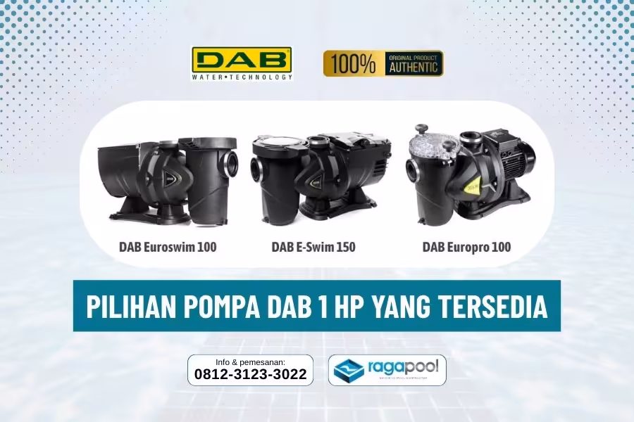 Pompa DAB 1 HP Original – Pilihan Terbaik untuk Kolam Renang 2 jual pompa dab 1 hp