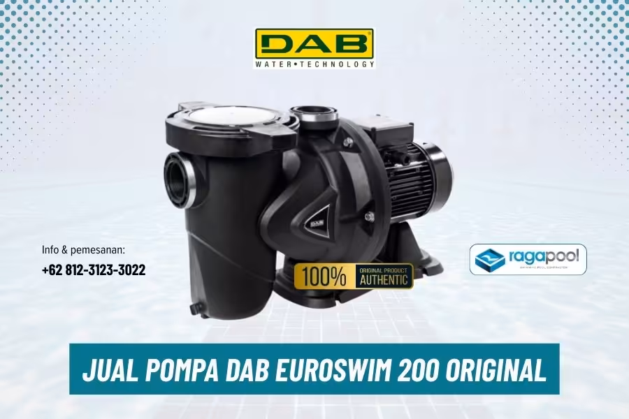 Pompa DAB 2 HP Original untuk Kolam Renang Harga Terjangkau 5 jual pompa dab 2 hp dab euroswim 200