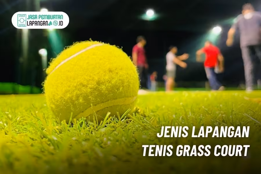lapangan tenis grass court