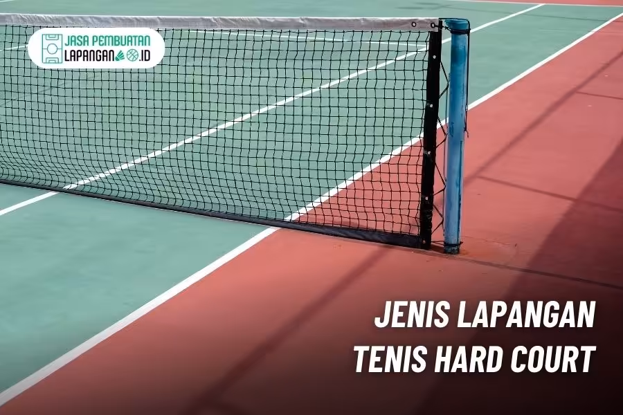 lapangan tenis hard court