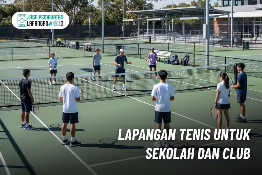 Peluang Bisnis Lapangan Tenis: Analisis ROI & Prospek 4 lapangan tenis untuk sekolah dan komunitas