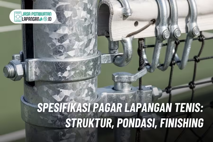 Standar Pagar Lapangan Tenis: Ukuran & Spesifikasi Material 2 spesifikasi Pagar Lapangan Tenis