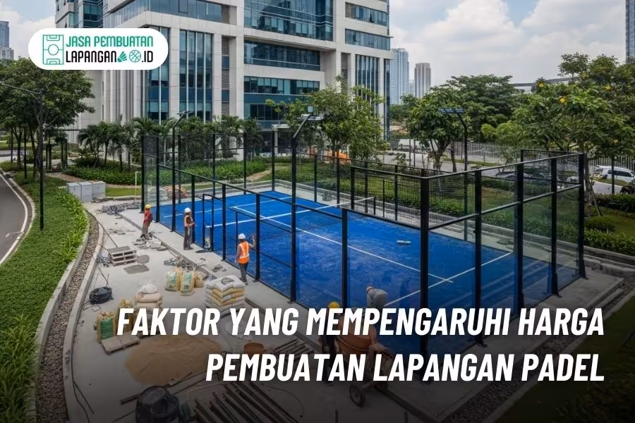 harga lapangan padel