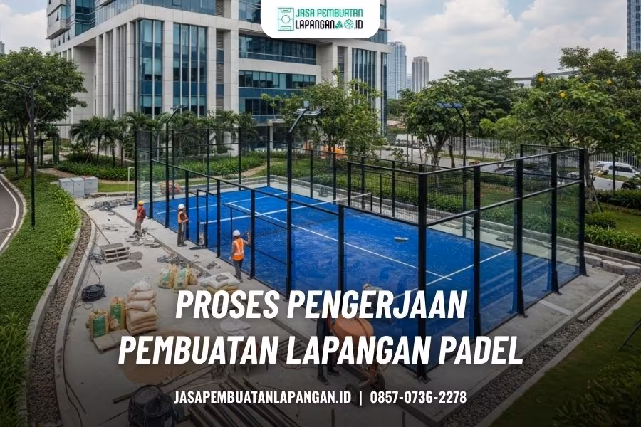 jasa pembuatan lapangan padel