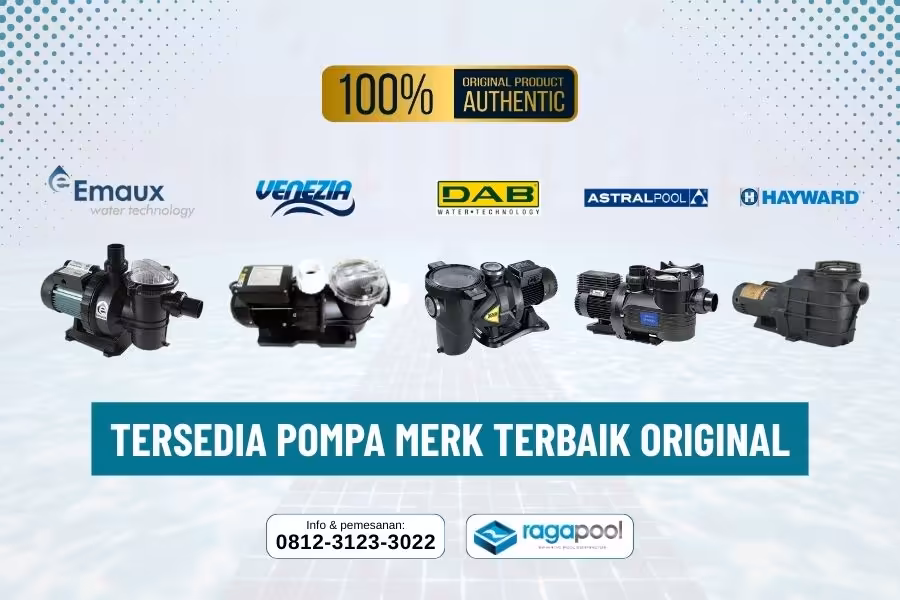 merk pompa kolam renang yang kami sediakan