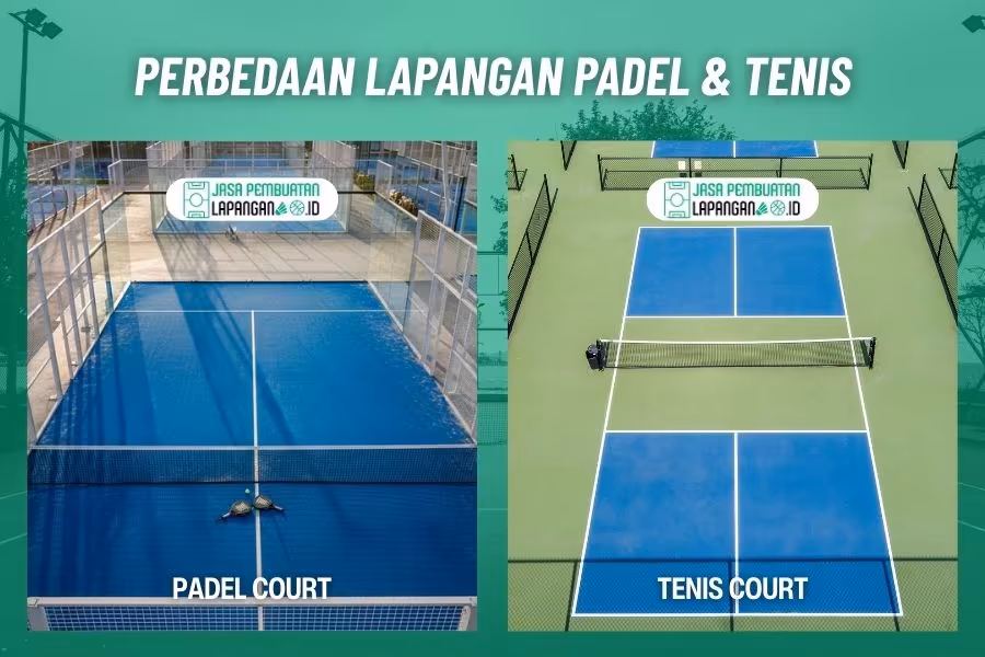 Mengenal Apa itu Lapangan Padel: Panduan Lengkap untuk Pemula 1 perbedaan lapangan padel dan tenis