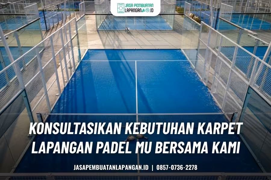 rumput sintetis lapangan padel ultimate sport