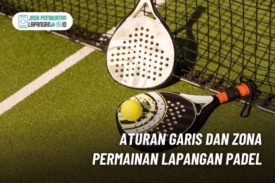 garis lapangan padel