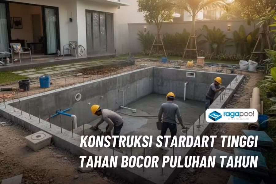 jasa pembuatan kolam renang rumah minimalis