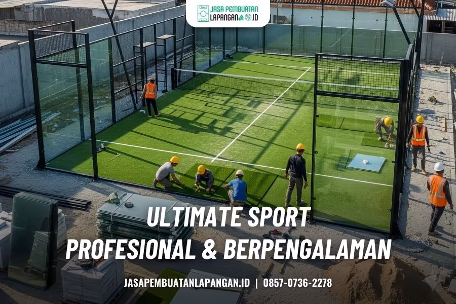 Kontraktor Lapangan Padel Bandung Berpengalaman Biaya Transparan 3 jasa pembuatan lapangan padel bandung