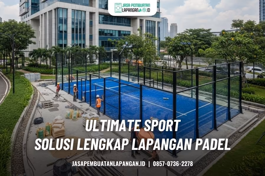 jasa pembuatan lapangan padel surabaya