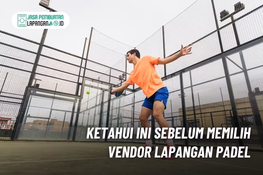 vendor lapangan padel surabaya