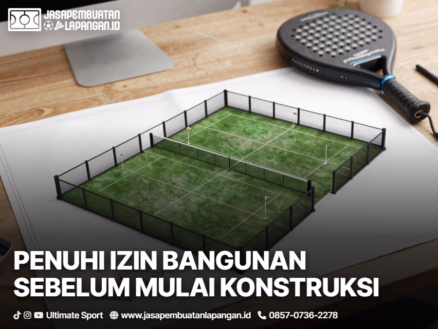 izin lapangan padel