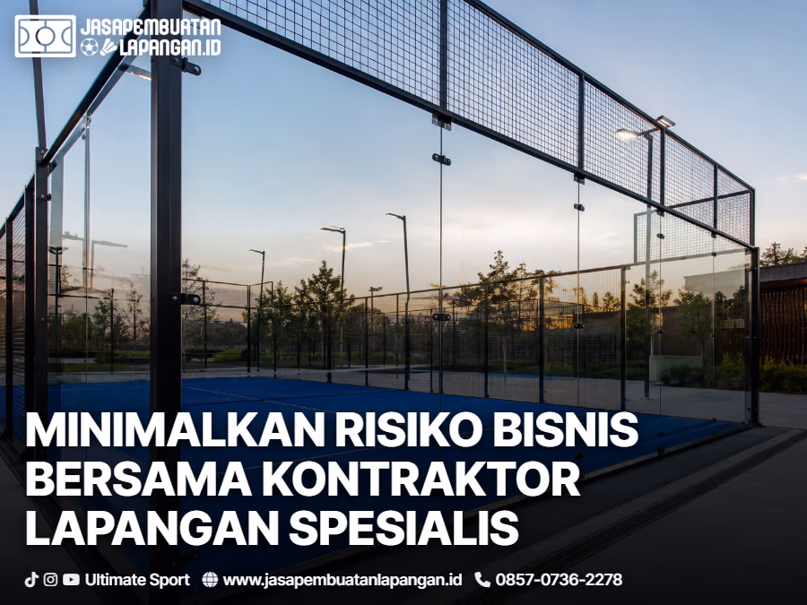 resiko bisnis lapangan padel
