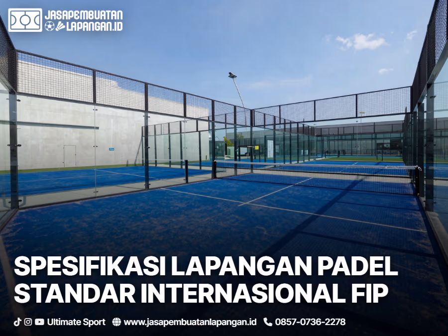 spesifikasi lapangan padel